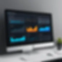 Dynamic dashboard showcasing booking statistics and analytics