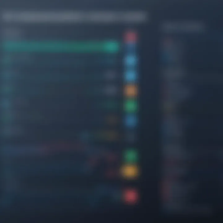 Comparison table of various sentiment analysis tools