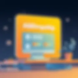 Visual representation of the AliDropship platform interface
