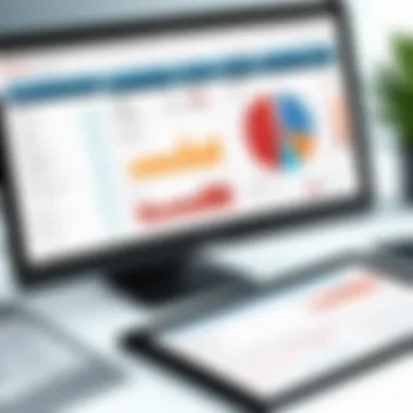 Exploring the Financial Dashboard of Quicken User interface of Quicken showcasing financial dashboard
