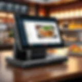 Overview of a modern restaurant POS system interface