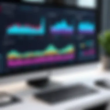 Sales and Marketing Dashboard A sleek dashboard showcasing sales metrics and marketing analytics
