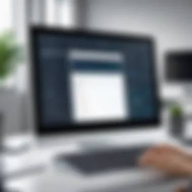 User Interface of Data Entry Software Illustration of data entry software interface