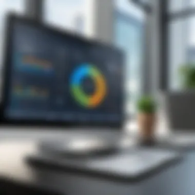 User-Friendly Dashboard Overview Dashboard of rental property manager software showcasing user-friendly interface