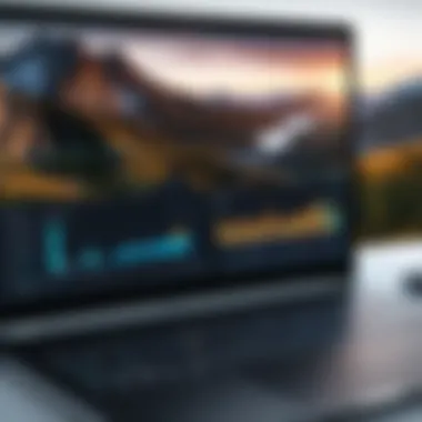 Data Visualization in Landscape Tracking Software Landscape tracking software interface showcasing data visualization