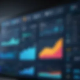 Visualization of QHSE software dashboard showing key metrics