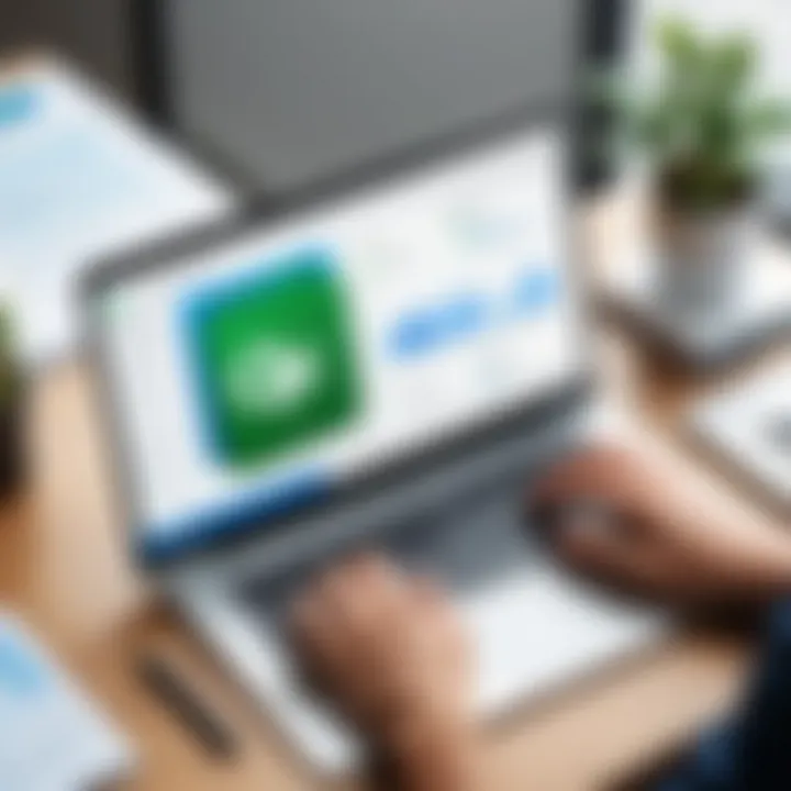 Visual representation of advantages of QuickBooks Online Advanced