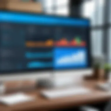 Salesforce Help Desk Software Dashboard Overview A visual representation of Salesforce help desk software dashboard showcasing various metrics