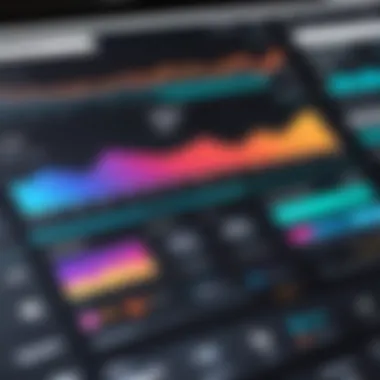 Overview of analytics dashboard for Instagram performance