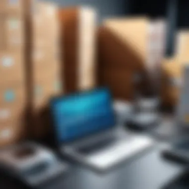 Integrating Technology in Inventory Management A conceptual image of integrating technology in inventory processes