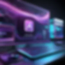 Dynamic motion graphics showcase created in Adobe After Effects