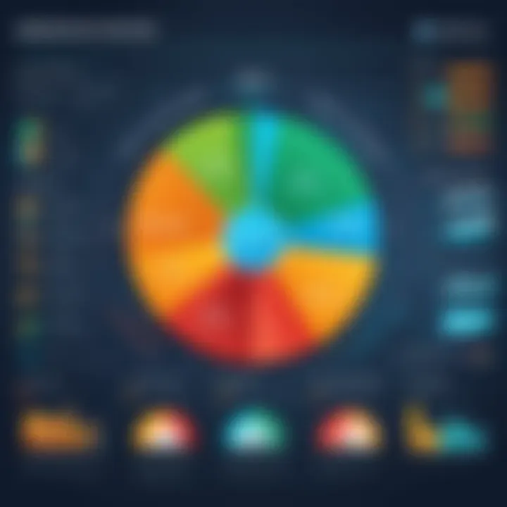 An infographic showcasing key ERP performance metrics