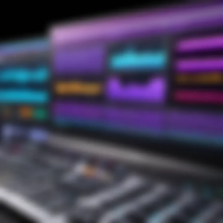 Audio production workflow with Pro Tools