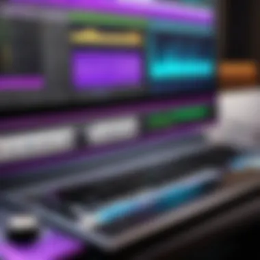 User Interface of Pro Tools showcasing new features