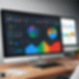 A visual representation of Zoho CRM Professional Edition dashboard showcasing analytics.