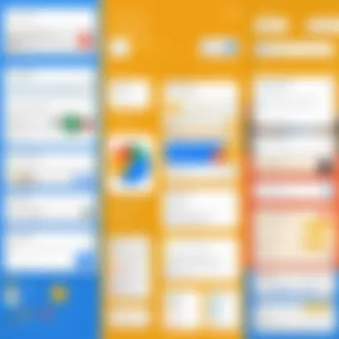 Comparison chart of Google Keep and Trello features and capabilities