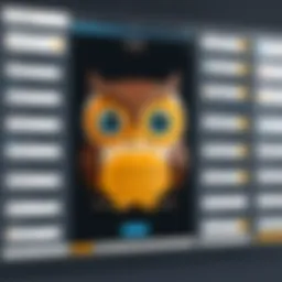 Visual representation of Hootsuite dashboard for email marketing