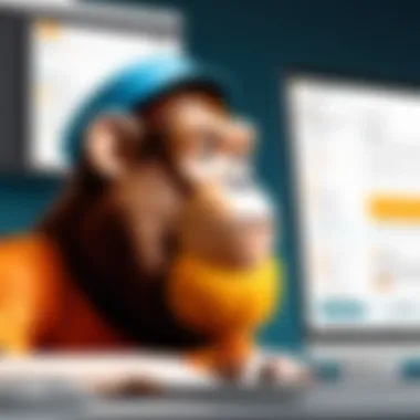 Exploring Mailchimp's User Interface User-friendly interface of Mailchimp's email builder