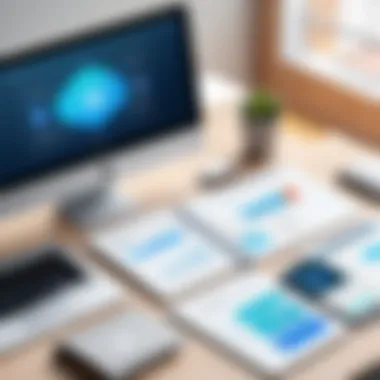 Seamless Integration of Enrollment Software Graphic illustrating integration of enrollment software with existing systems