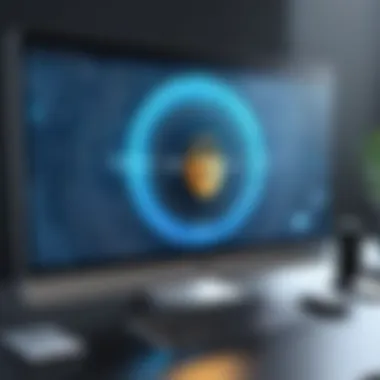 Enhancing Online Security with Built-in VPN A conceptual image depicting online security and privacy with built-in VPN.