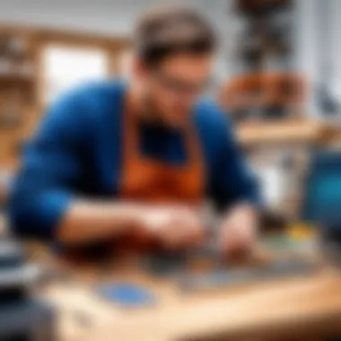 Artisan Craftsmanship Artisan crafting unique products