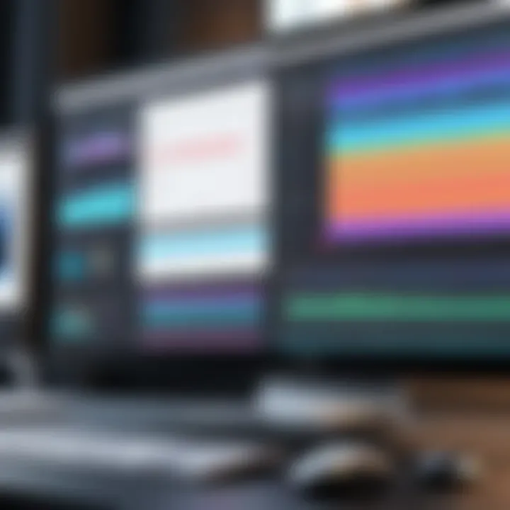 Showcasing the features of top video editing software