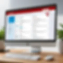 Overview of Quicken software homepage showcasing the user-friendly interface.