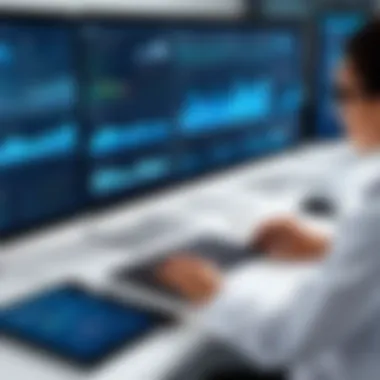 Streamlining Operations with Practice Management Solutions A comprehensive dashboard of a practice management system