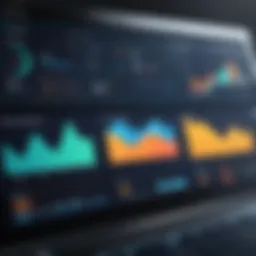 A dashboard displaying project metrics and timelines.