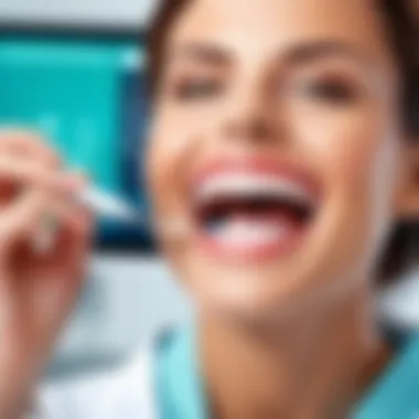 Streamlined Communication in Dental Practices A diagram depicting streamlined patient communication through dental software.