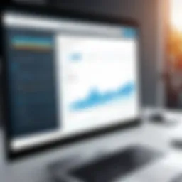 A modern interface of an open source LMS
