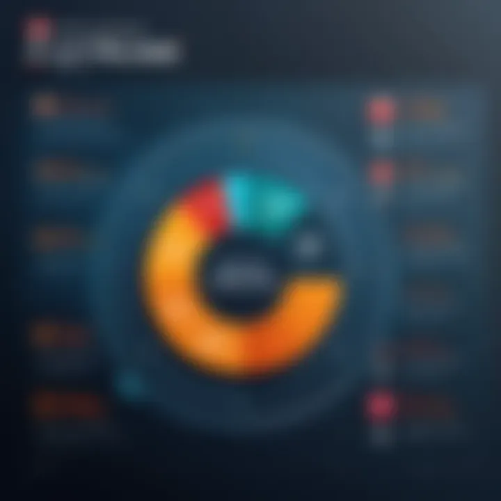 Chart comparing performance metrics of Trend Micro Antivirus with competitors