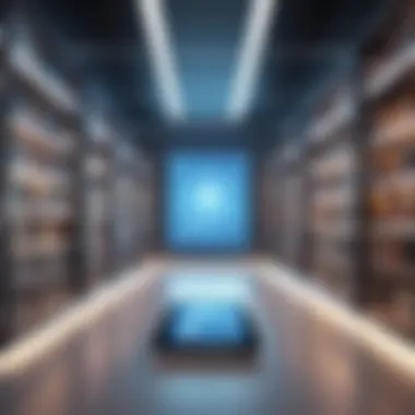 Future Trends in Library Automation Future trends in library automation systems depicted visually