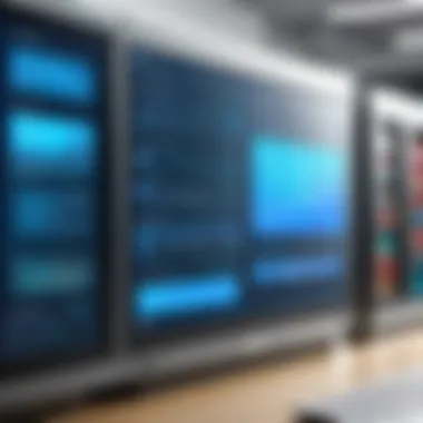 Library Automation System Interface A library automation system interface showcasing its features