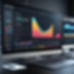 A detailed view of email analytics dashboard showcasing various performance metrics.