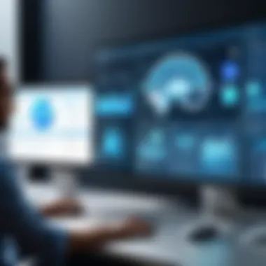 Stakeholder Analysis of MRI Software Benefits Group of stakeholders analyzing benefits of MRI software in real estate