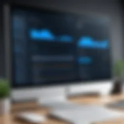 Interface of Onit legal software showcasing features