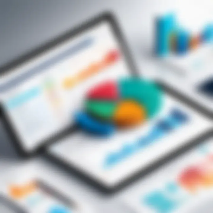 Graphical representation of budget planning and tracking