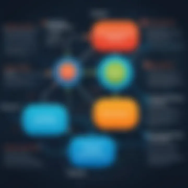 Flowchart showing the decision-making process for selecting RTSM software