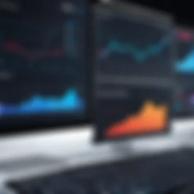 Business Growth Visualization Visual representation of business growth using marketing dashboards