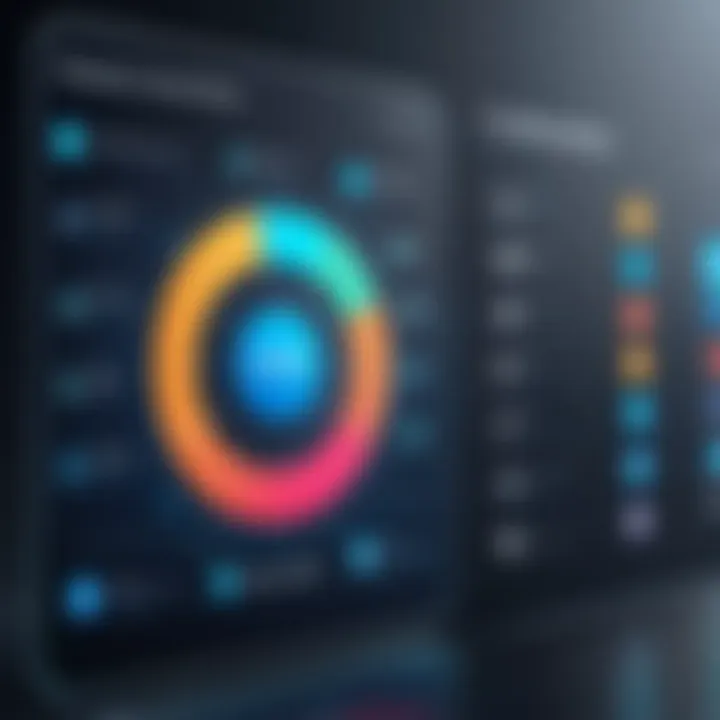 Visual representation of user satisfaction metrics